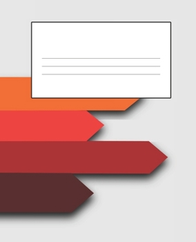 Paperback ORANGE Composition Notebook: 7.5 X 9.25 Primary Ruled 110 pages book for girls, kids, school, students and teachers Book