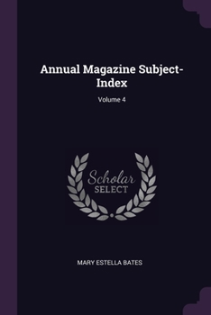 Paperback Annual Magazine Subject-Index; Volume 4 Book