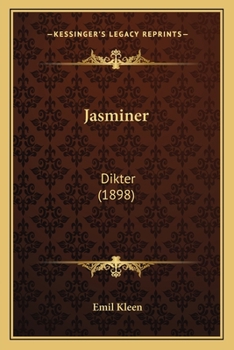 Paperback Jasminer: Dikter (1898) [Swedish] Book