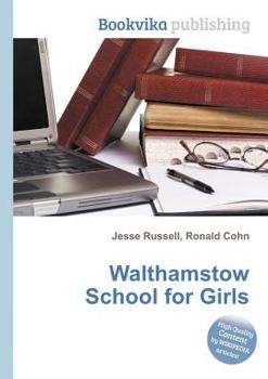 Paperback Walthamstow School for Girls Book
