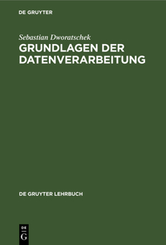 Hardcover Grundlagen der Datenverarbeitung [German] Book