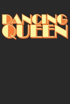 Dancing Queen 70s Vintage: College Ruled Dancing Queen 70s Vintage  / Journal Gift - Large ( 6 x 9 inches ) - 120 Pages || Softcover
