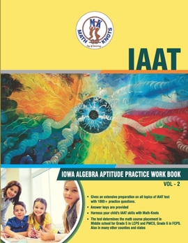 Paperback IAAT (IOWA Algebra Aptitude) Workbook- Vol-2 Book