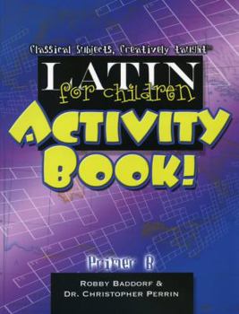 Paperback Latin for Children Activity Book! Primer B Book