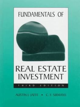 Hardcover Fundamentals of Real Estate Investment Book