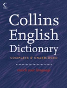 Hardcover Collins English Dictionary: Complete & Unabridged Book