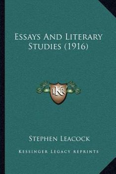 Essays and Literary Studies