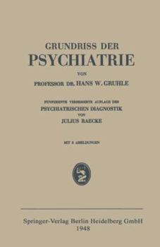 Paperback Grundriss Der Psychiatrie [German] Book