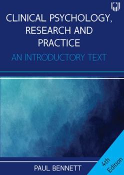 Paperback Clinical Psychology, Research and Practice Book