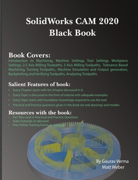 Paperback SolidWorks CAM 2020 Black Book