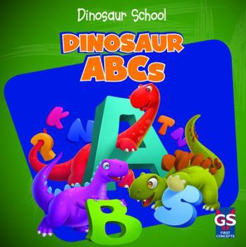 Library Binding Dinosaur ABCs Book