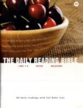 Paperback Daily Reading Bible Volume 14 Book