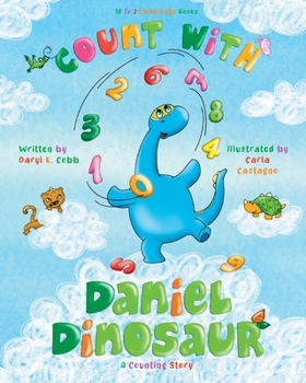 Paperback Count With Daniel Dinosaur Book