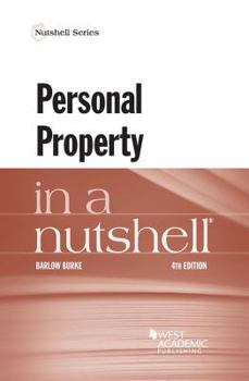 Paperback Personal Property in a Nutshell Book