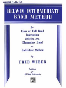 Paperback Belwin Intermediate Band Method Baritone T.c. Book