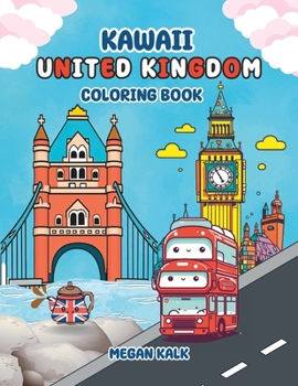 Paperback Kawaii United Kingdom: Coloring Book