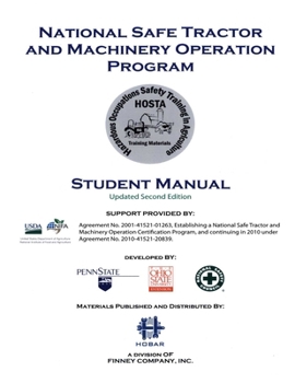 Paperback National Safety Tractor and Machinery Operation Program Student Manual Book