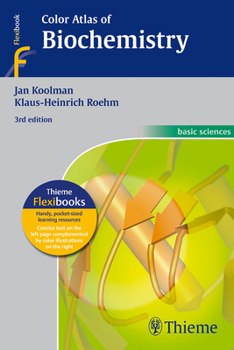 Paperback Color Atlas of Biochemistry Book