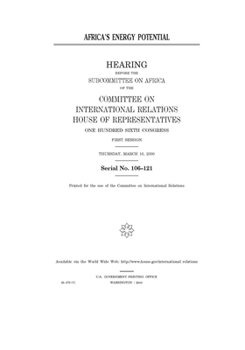 Paperback Africa's energy potential Book
