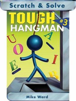 Paperback Scratch & Solve Tough Hangman Book