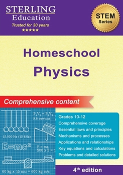 Paperback Homeschool Physics: Comprehensive Content Book
