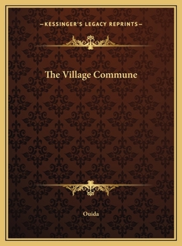 Hardcover The Village Commune Book
