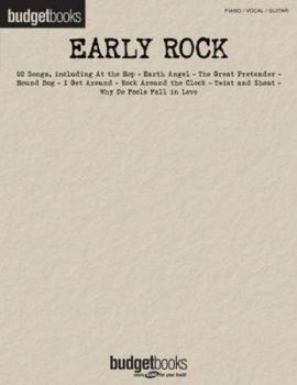 Paperback Early Rock: Budget Books Book
