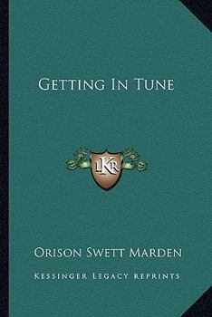 Paperback Getting In Tune Book