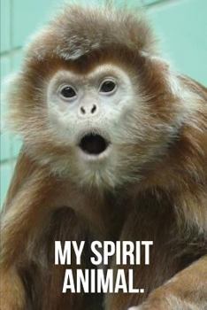Paperback My Spirit Animal: Capuchin Monkey Journal Book