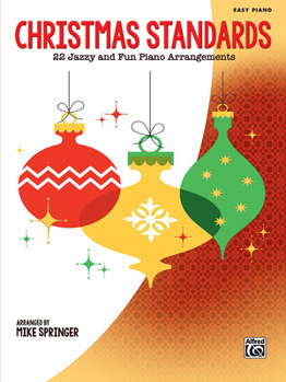 Paperback Christmas Standards: 22 Jazzy and Fun Piano Arrangements Book