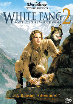 DVD White Fang 2: Myth Of The White Wolf Book