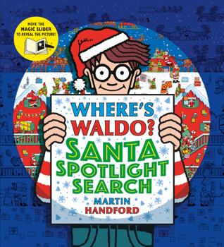 Hardcover Where's Waldo? Santa Spotlight Search Book