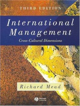 Paperback International Management: Cross-Cultural Dimensions Book