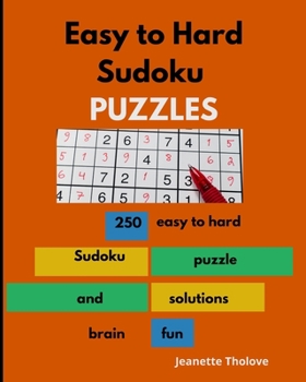 Paperback Easy to Hard Sudoku Puzzles Book