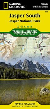 Misc. Jasper South Map [Jasper National Park] Book