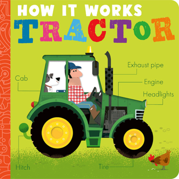 Board book How It Works: Tractor Book