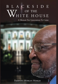 Hardcover Black Side of the White House [Large Print] Book