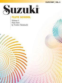 Paperback Suzuki Flute School, Vol 5: Flute Part Book