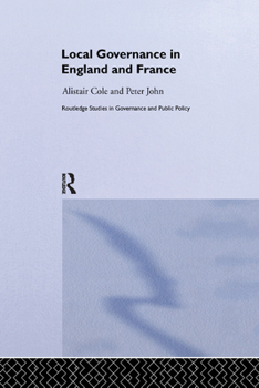 Paperback Local Governance in England and France Book