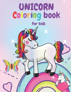 Paperback Unicorn Coloring Book: For Kids Ages 4-8, 200 pages Coloring Book for Girls and Boys Book