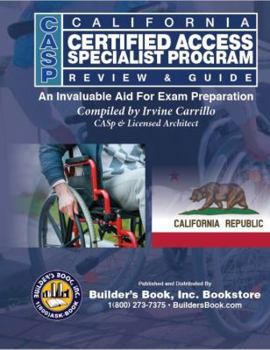 Perfect Paperback California Certified Access Specialist Program (CASP) Review & Guide Book
