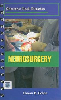 Spiral-bound Operative Flash-Dictation: Neurosurgery Book