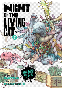 Paperback Night of the Living Cat Vol. 7 Book