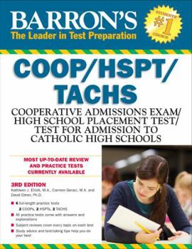 Paperback Barron's Coop/Hspt/Tachs Book