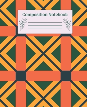 Paperback Composition Notebook: Wide Ruled Notebooks Paper - Composition Notebook (Diary, Journal) 7.5x9.25in 110 Pages Wide Ruled Notebooks Paper Book