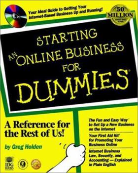 Paperback Starting an Online Business for Dummies? [With *] Book