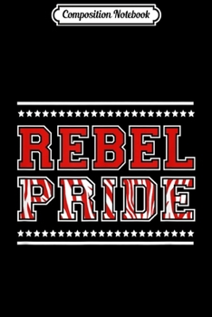 Paperback Composition Notebook: Rebel Pride Red Zebra Print Journal/Notebook Blank Lined Ruled 6x9 100 Pages Book