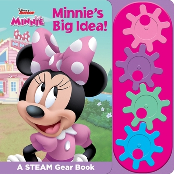 Board book Disney Junior Minnie: Minnie's Big Idea! a Steam Gear Book [With Battery] Book