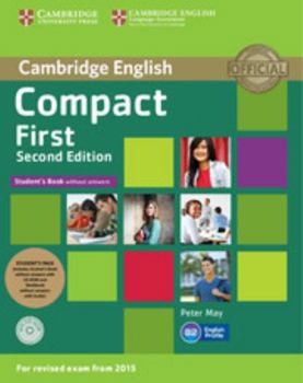 Paperback Compact First Student's Pack (Student's Book Without Answers with CD Rom, Workbook Without Answers with Audio) Book