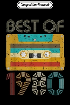 Composition Notebook: Vintage 39th Birthday Gift February 1980 39 Years Old Journal/Notebook Blank Lined Ruled 6x9 100 Pages